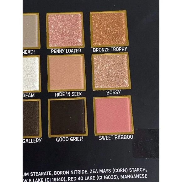Rude x Shades of Peanuts Eyeshadow Palette Warm-Toned Snoopy And The Gang NEW - Picture 9 of 11